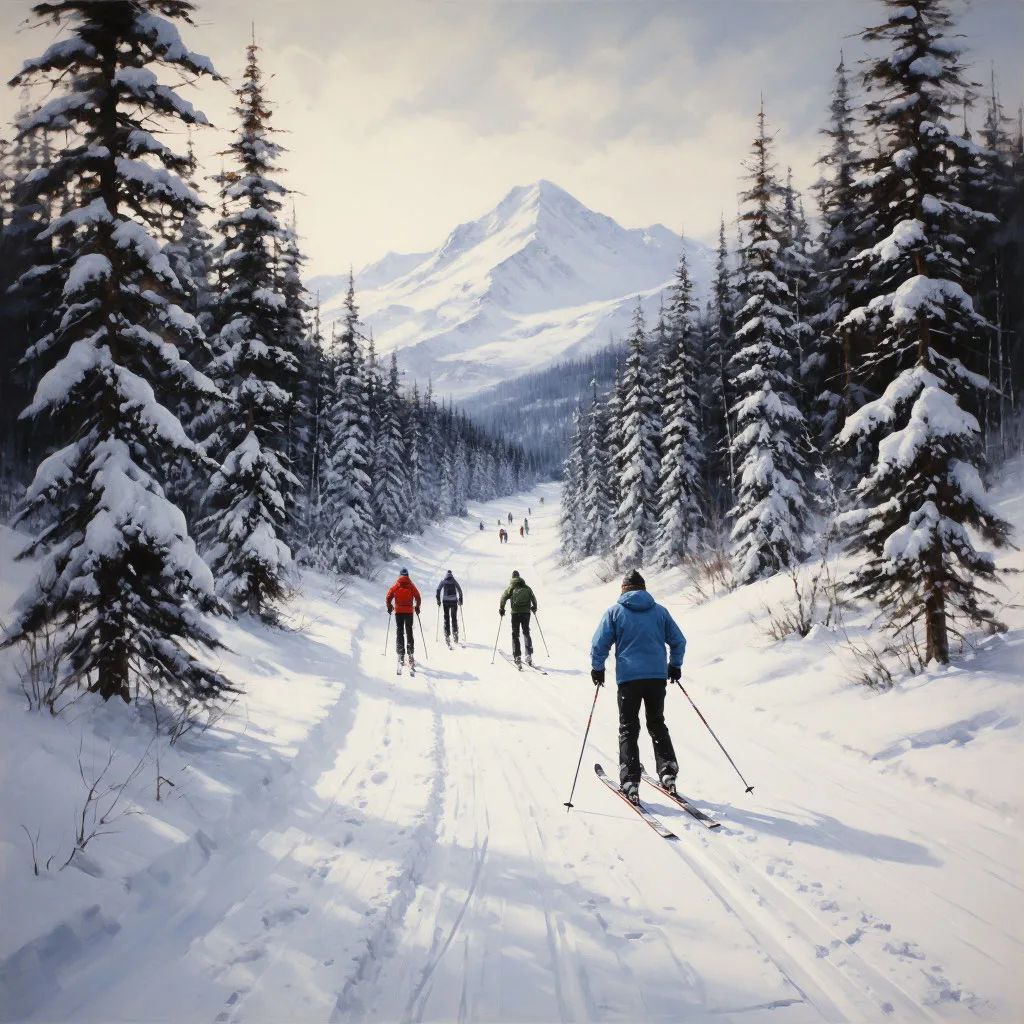 Польза лыжных прогулок