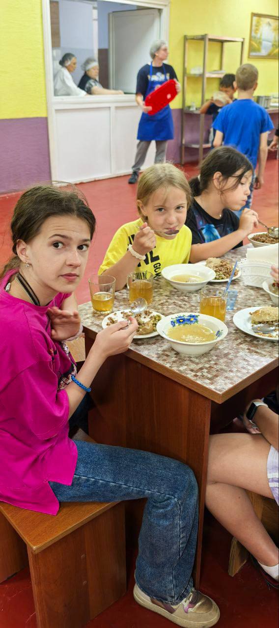 Питание в детском лагере