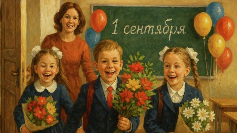 С 1 сентября, Днем знаний!